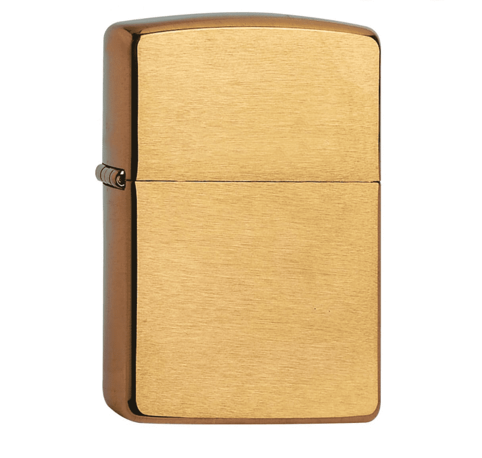 Lighter - Zippo brass brushed