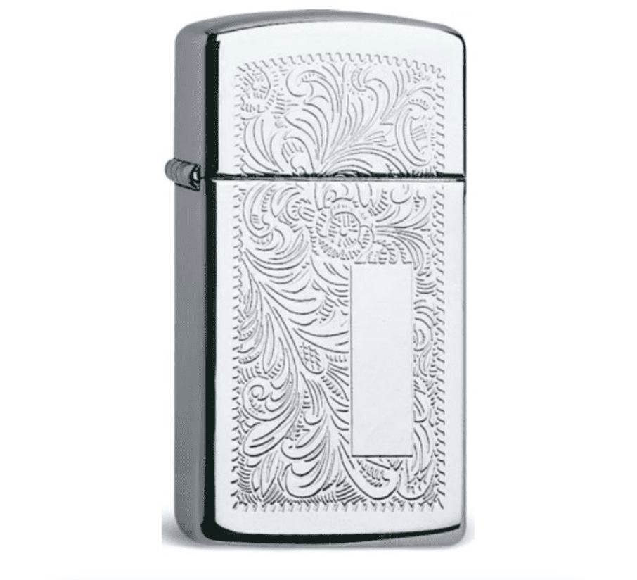 Feuerzeug - Zippo Venetian chrome Slim